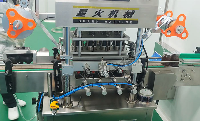 塑料杯自動封口機設備