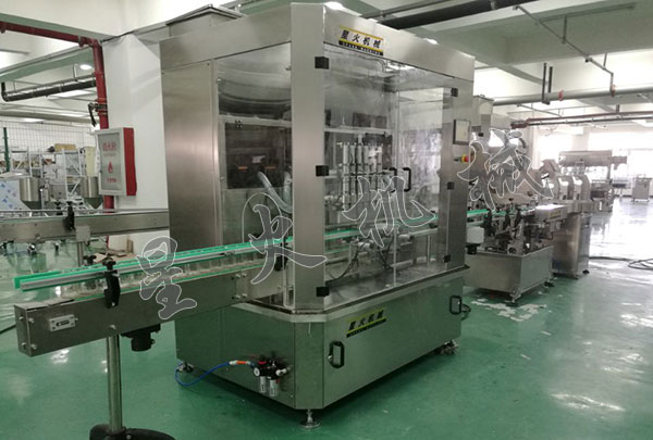 醬料灌裝真空旋蓋生產(chǎn)線|全自動(dòng)辣椒醬灌裝真空旋蓋生產(chǎn)線