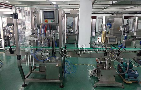 全自動調(diào)味醬灌裝生產(chǎn)線(調(diào)味醬灌裝機+自動真空旋蓋機)
