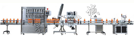 液體化學試劑灌裝生產(chǎn)線/全自動液體化學試劑灌裝生產(chǎn)線