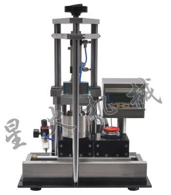 雙工位臺式真空旋蓋機-玻璃瓶旋蓋機