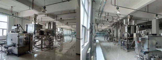 星火骨湯粉生產(chǎn)線設(shè)備展示