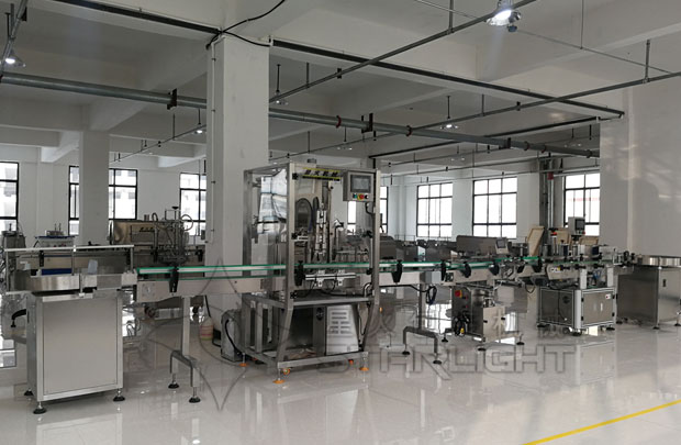 星火醬類醬料灌裝機(jī)流水線設(shè)備展示