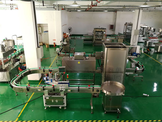 星火大型花生醬灌裝生產(chǎn)線展示