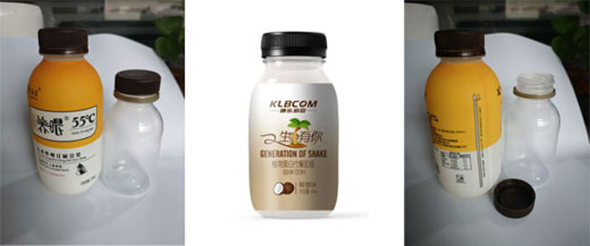 星火代餐奶昔灌裝封口機設備樣品展示