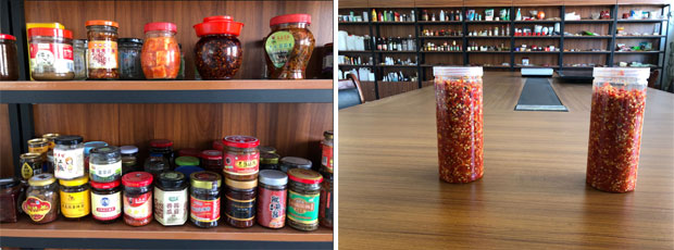 星火牛肉醬灌裝生產(chǎn)線設(shè)備樣品展示