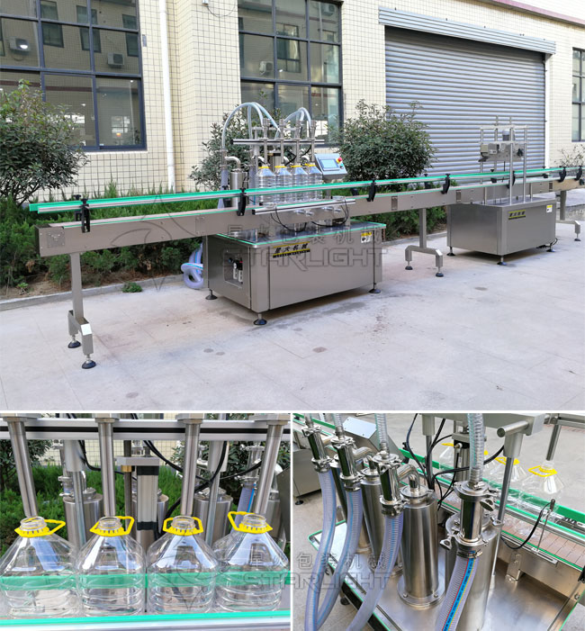 星火整套自動(dòng)化色拉油生產(chǎn)線展示