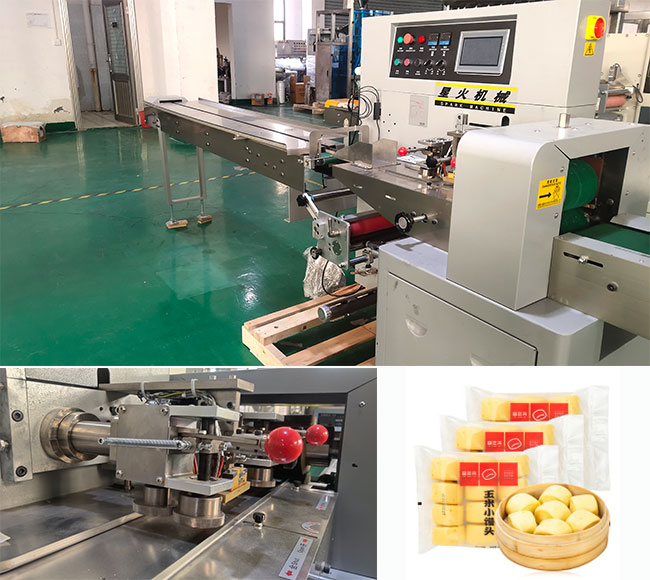 手工饅頭包裝機(jī)設(shè)備細(xì)節(jié)及樣品展示